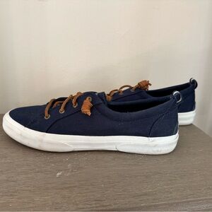 Blue Sperry Top Siders, Size 10